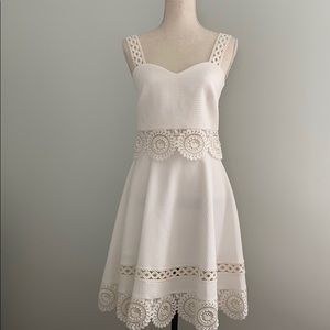 2 Piece White Pearl Set